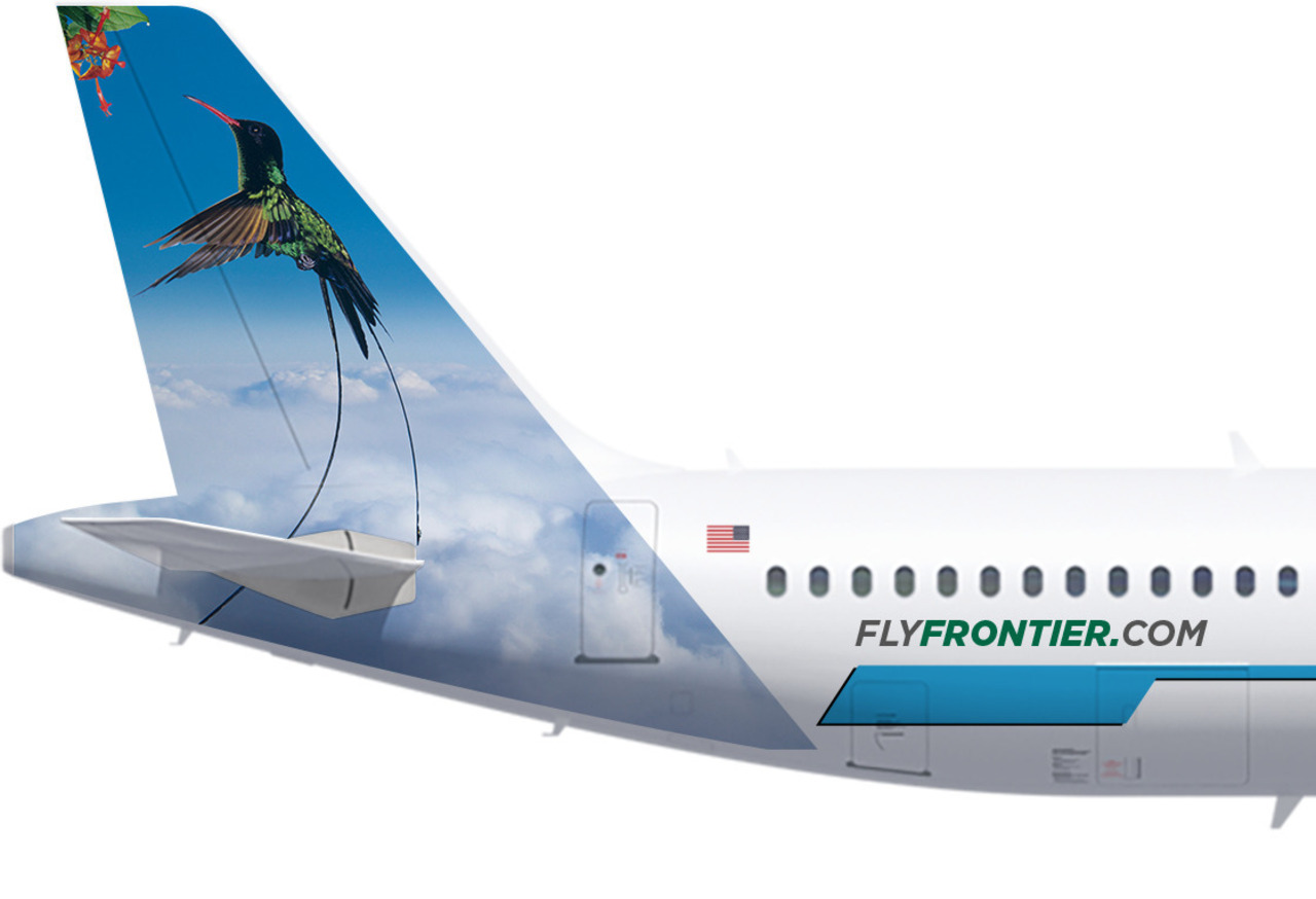 Frontier Airplane